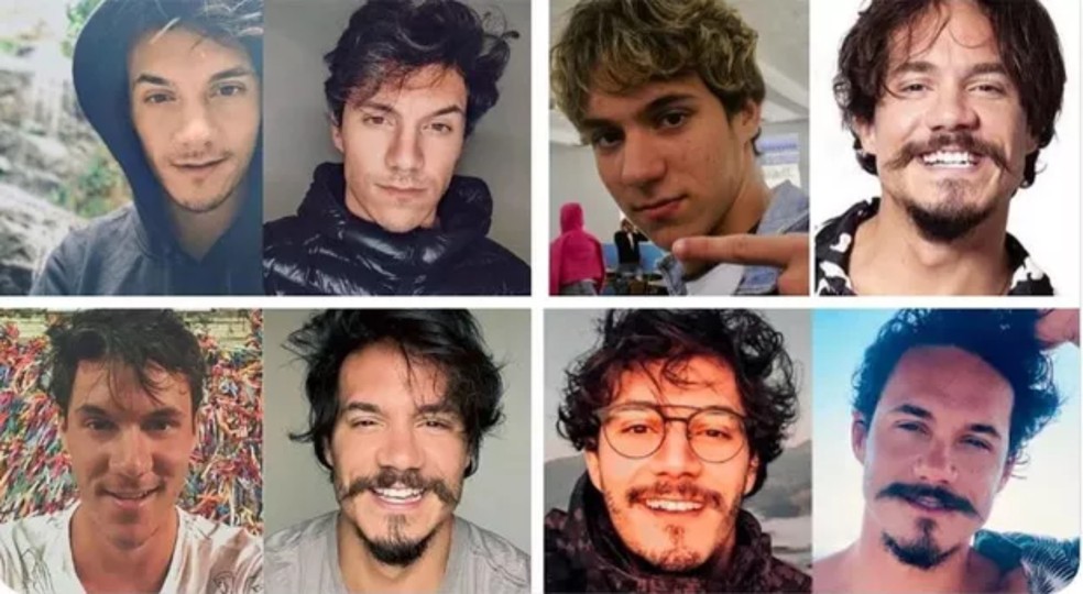 Publicações sobre Eliezer nas redes sociais — Foto: Reprodução/Instagram