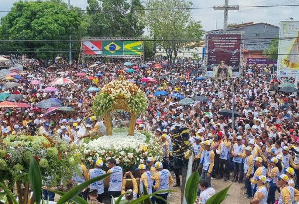 42º Círio de Nossa Senhora de Nazaré, em Marabá — Foto: Agência Pará