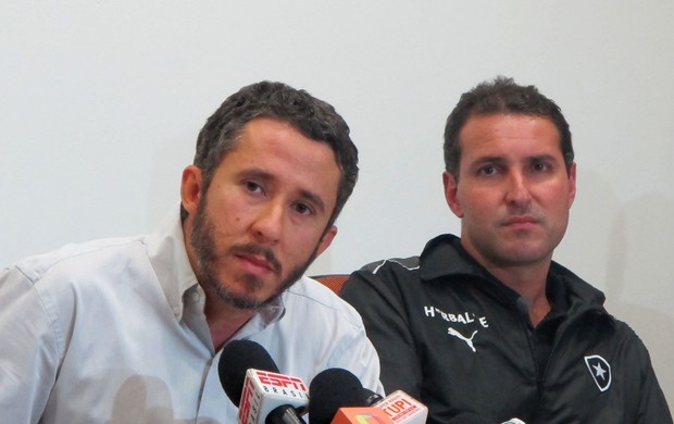 Fabrício Braga e Rodrigo Kaz Botafogo (Foto: Fred Huber)