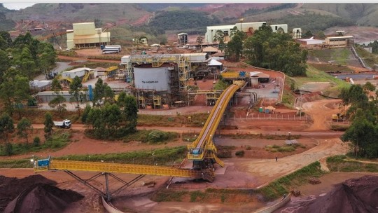 Produção de minério da Vale fica abaixo das projeções da companhia para 2022