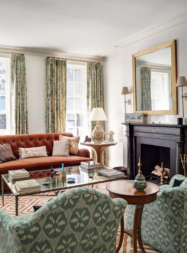 NEW YORK, NY - JULY 7, 2014: Home of Leslie Mason. Front parlor. CREDIT: Bruce Buck for The New York Times.  NYT_Charlton_1407-07                               NYTCREDIT: Bruce buck for The New York TimesPublished 08-07-2014 (Foto: Bruce Buck / The New York Times)
