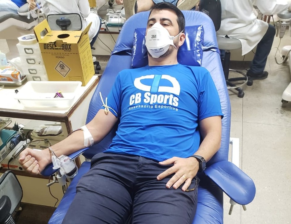 Campanha "Atletas pela Vida" reforça importância da doação de sangue  — Foto: Divulgação