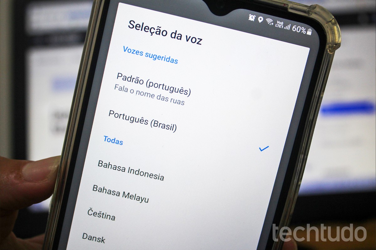Como mudar a voz do Google Maps no celular