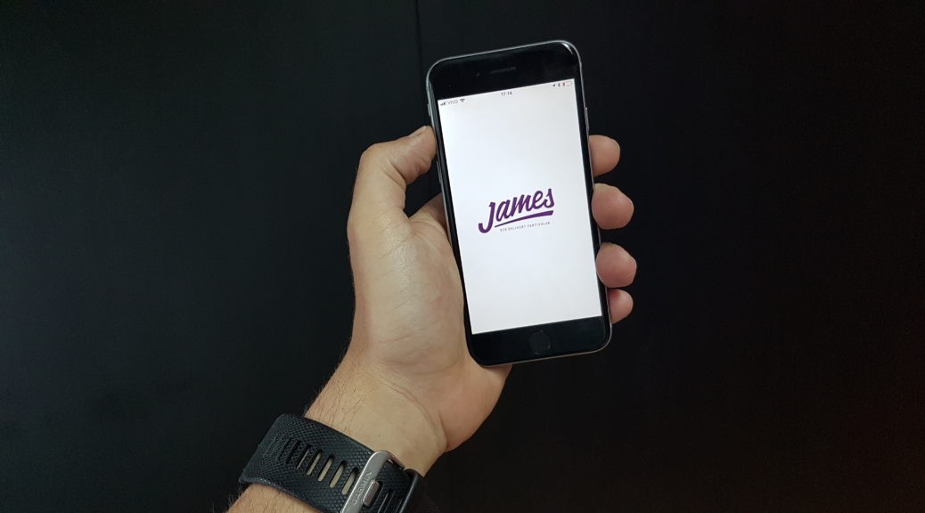 Aplicativo James Delivery, adquirido pelo GPA (Foto: Divulgação)