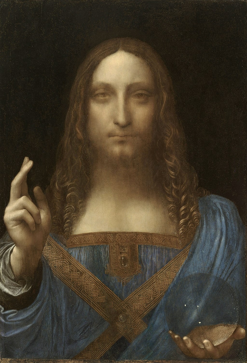Salvator Mundi – Leonardo Da Vinci (Foto: Leonardo Da Vinci / Reprodução / Domínio Público)