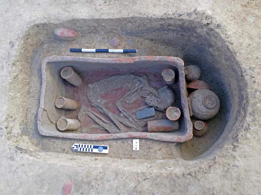 83 covas milenares são encontradas na província de Dacalia, ao norte do Egito (Foto: Ministry of Antiquities)