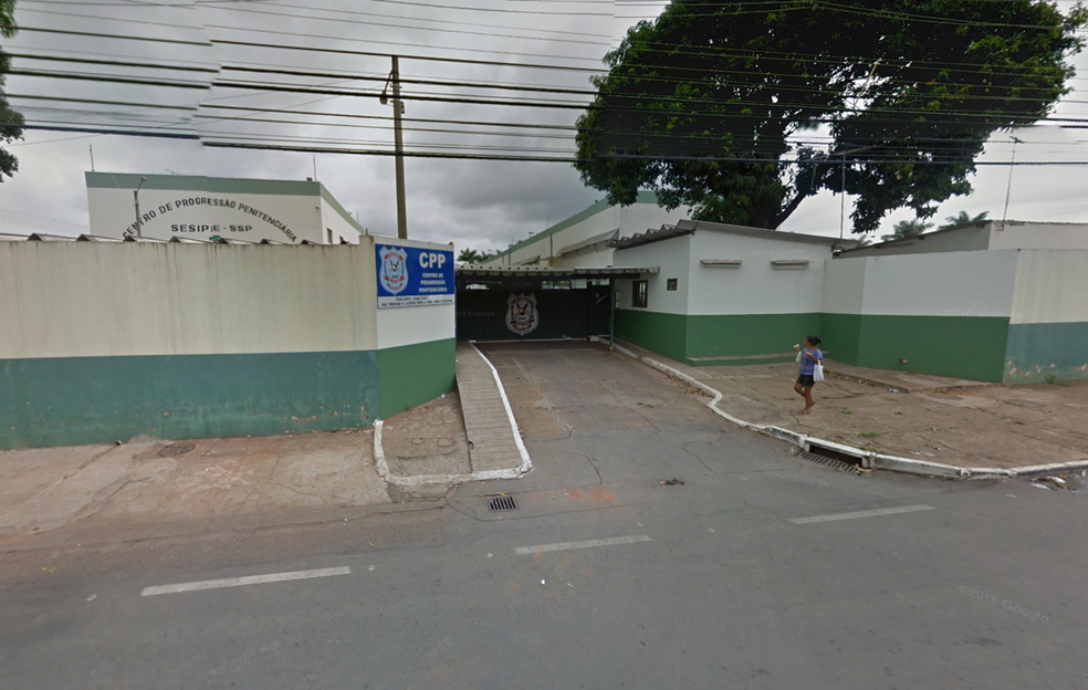 Entrada do CPP, no SIA, em Brasília (Foto: Google/Reprodução)