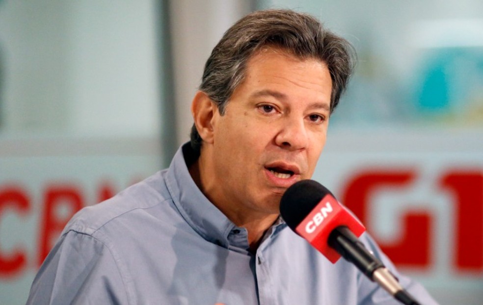 Fernando Haddad dÃ¡ entrevista ao G1 e Ã  CBN â Foto: Marcos Serra Lima/ G1