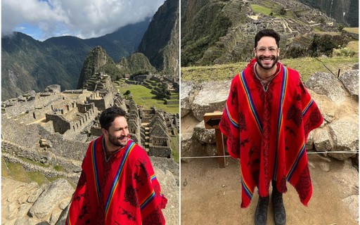 Rainer Cadete visita Machu Picchu e se emociona: "Irei levar para a vida inteira"