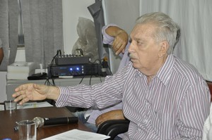Carlos Orione presidente da Federação Mato-grossense de Futebol (Foto: Robson Boamorte)