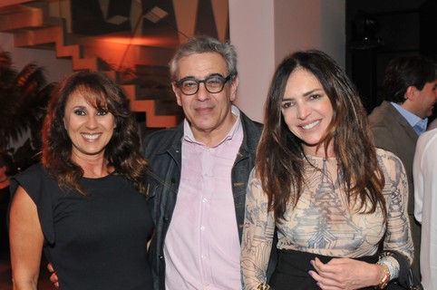 Monica Barbosa, Sergio Zobaran e Raquel Silveira   