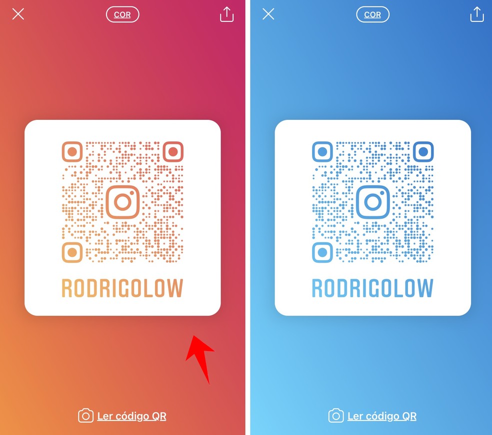 Como criar um QR Code do Instagram para o seu perfil ...