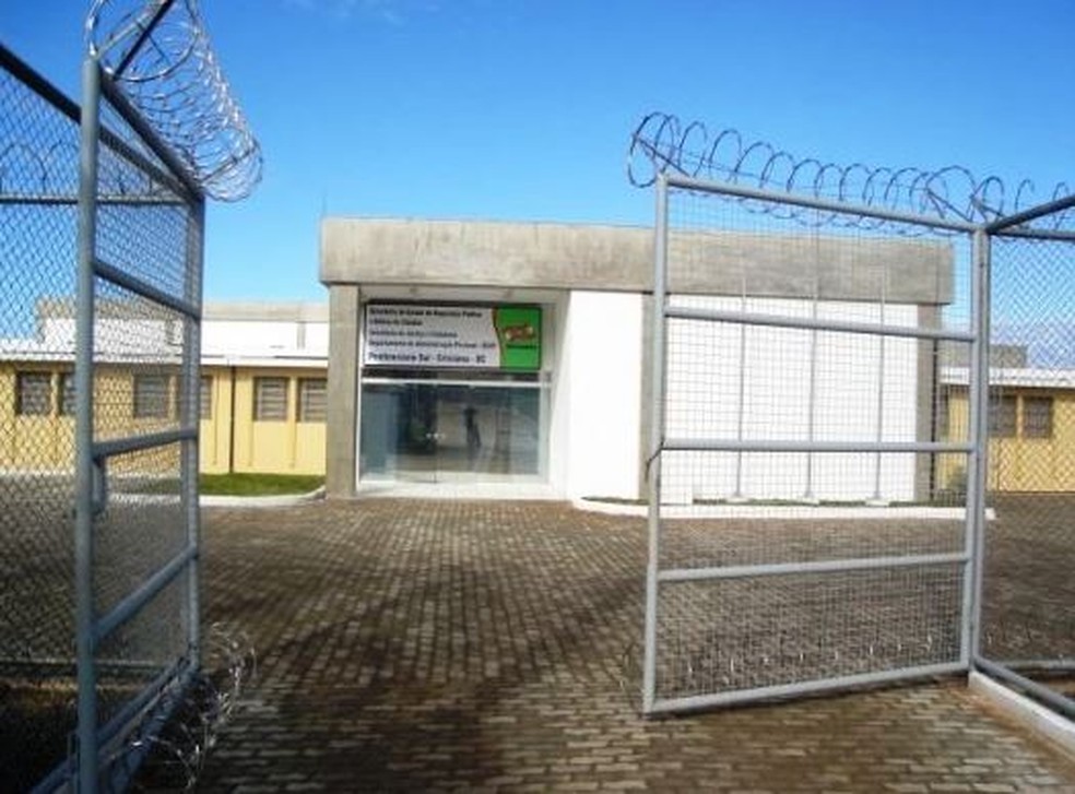 Penitenciária Sul em Criciúma (SC) — Foto: Departamento de Administração Prisional/Reprodução