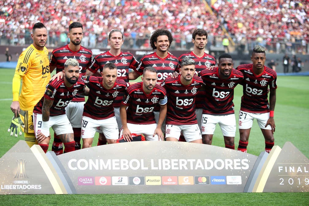 Flamengo foi campeão da Libertadores e se classificou para o Mundial de clubes em dezembro no Catar — Foto: Getty Images