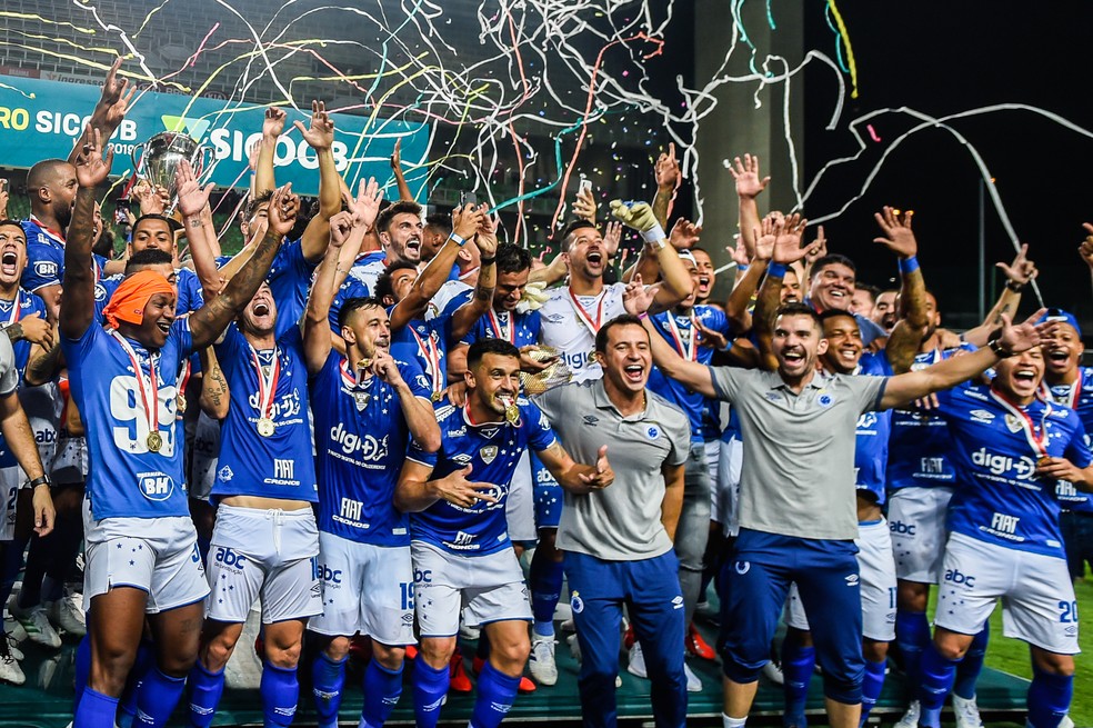Cruzeiro campeão Mineiro de 2019 — Foto: Douglas Magno/BP Filmes