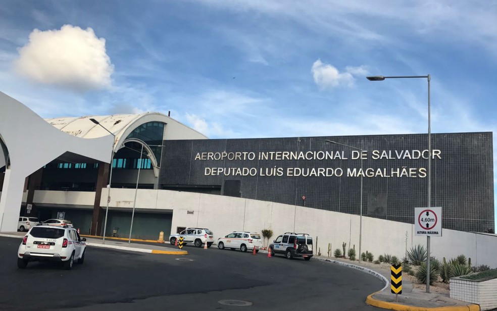 Aeroporto de Salvador. â?? Foto: Alan Tiago Alves/G1
