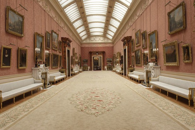 A Galeria de Imagens dentro do palácio de Buckingham exibe algumas das maiores pinturas da Coleção Real (Foto: The Royal Collection Trust / Divulgação)
