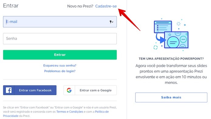 Faça login ou cadastre-se gratuitamente (Foto: Reprodução/Helito Beggiora) Faça login ou cadastre-se gratuitamente (Foto: Reprodução/Helito Beggiora)