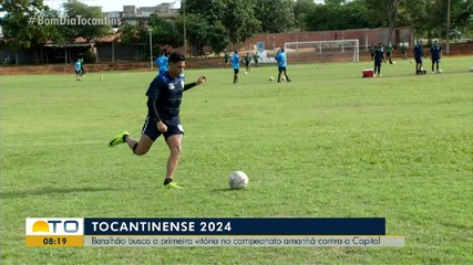 Batalhão busca primeira vitória no Tocantinense 2024 contra o Capital