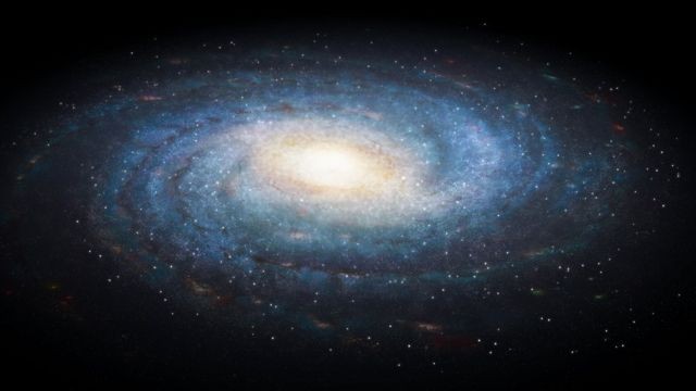 A Via Láctea tem até 400 bilhões de estrelas (Foto: SCIENCE PHOTO LIBRARY)