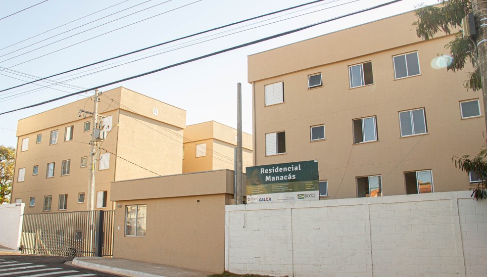 Fachada do local onde ocorreu o acidente, no Jardim da Grama, em Bauru — Foto: Prefeitura de Bauru/ Divulgação