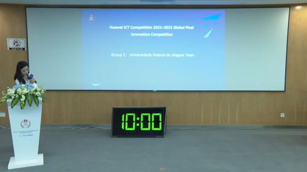 Alunos da Ufal ficam em segundo lugar em competição internacional na China — Foto: Reprodução/YouTube