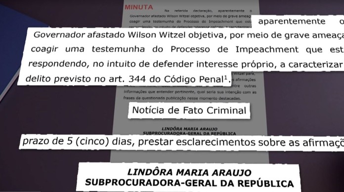 Pgr Da Cinco Dias Para Witzel Se Explicar Sobre Supostas Ameacas A Secretario De Saude Do Rj Rio De Janeiro G1