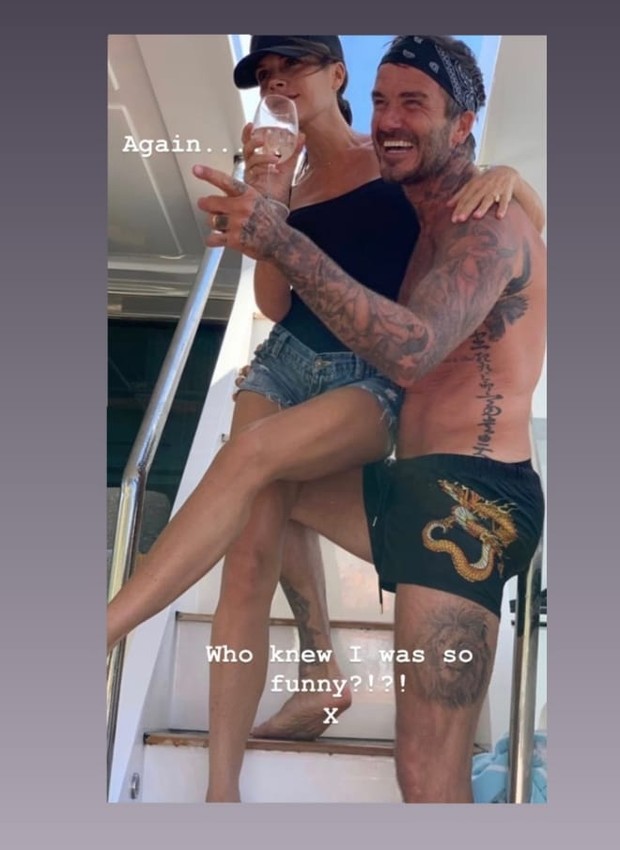 Victoria e David Beckham (Foto: Reprodução / Instagram)
