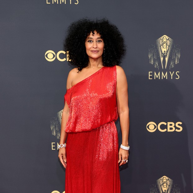 LOS ANGELES, CALIFORNIA - SEPTEMBER 19: Tracee Ellis Ross attends the 73rd Primetime Emmy Awards at L.A. LIVE on September 19, 2021 in Los Angeles, California. (Photo by Rich Fury/Getty Images) (Foto: Getty Images)