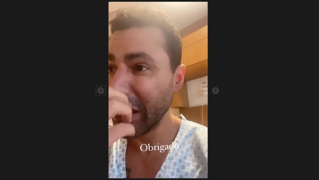 Vídeo: Rodrigo Sant’anna comunica alta e agradece apoio durante tratamento contra Covid