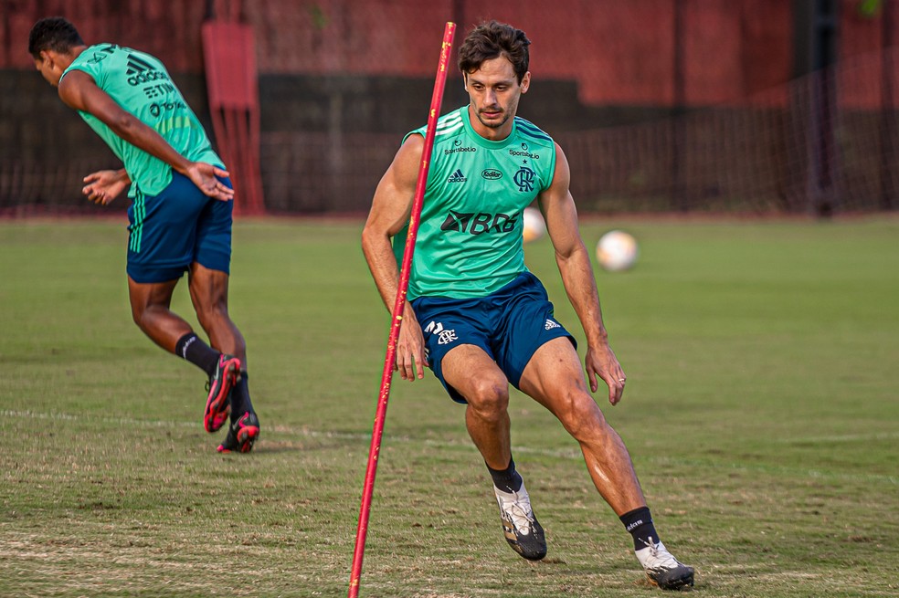 Rodrigo Caio Flamengo — Foto: Paula Reis / Flamengo