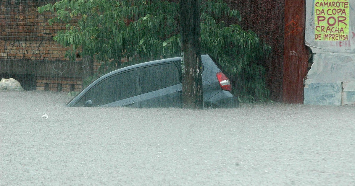 G1 Chuva forte deixa São Paulo em estado de atenção por quatro horas