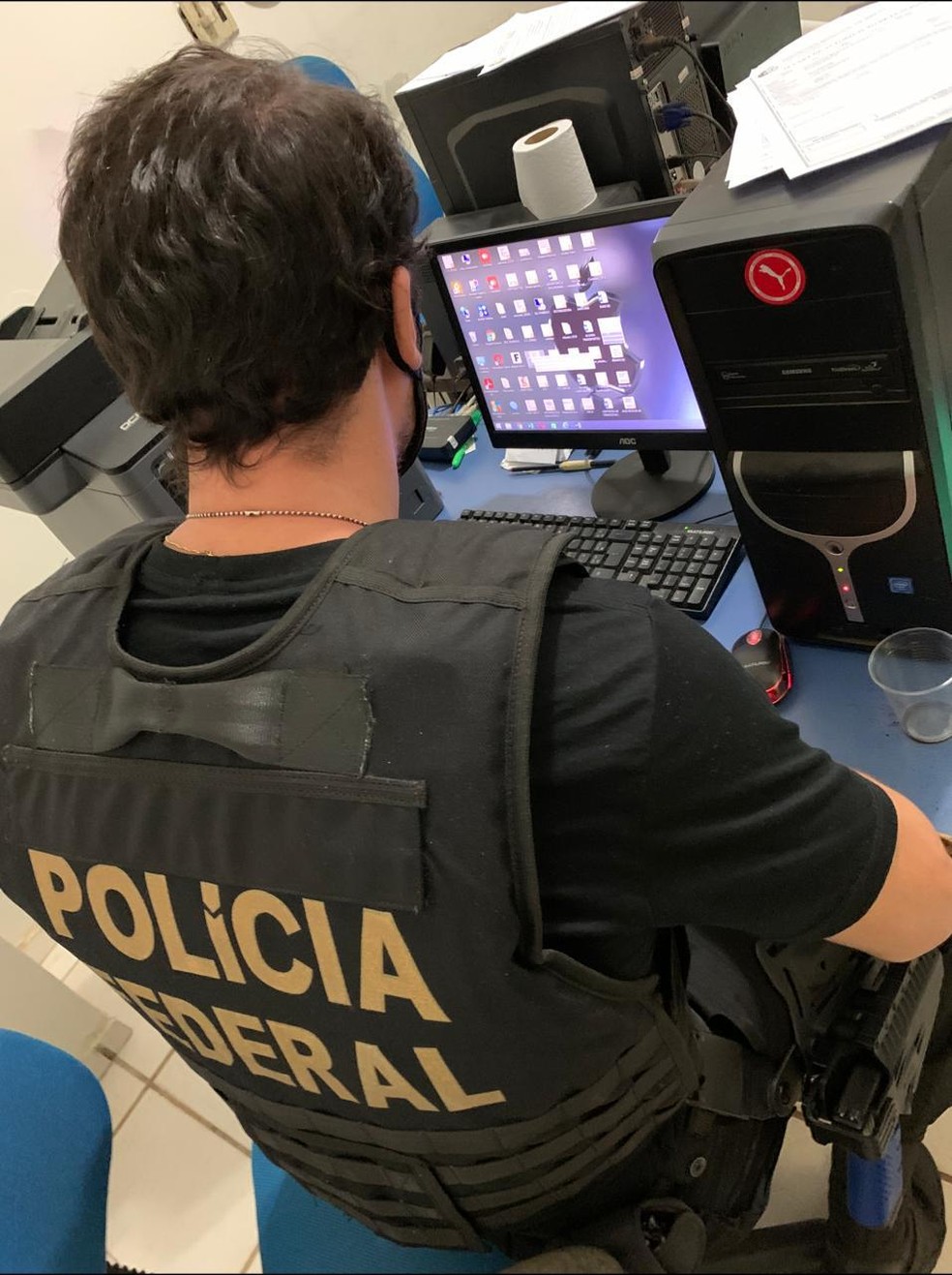 Polícia Federal realiza operação na Prefeitura de Brejo — Foto: Divulgação/Polícia Federal