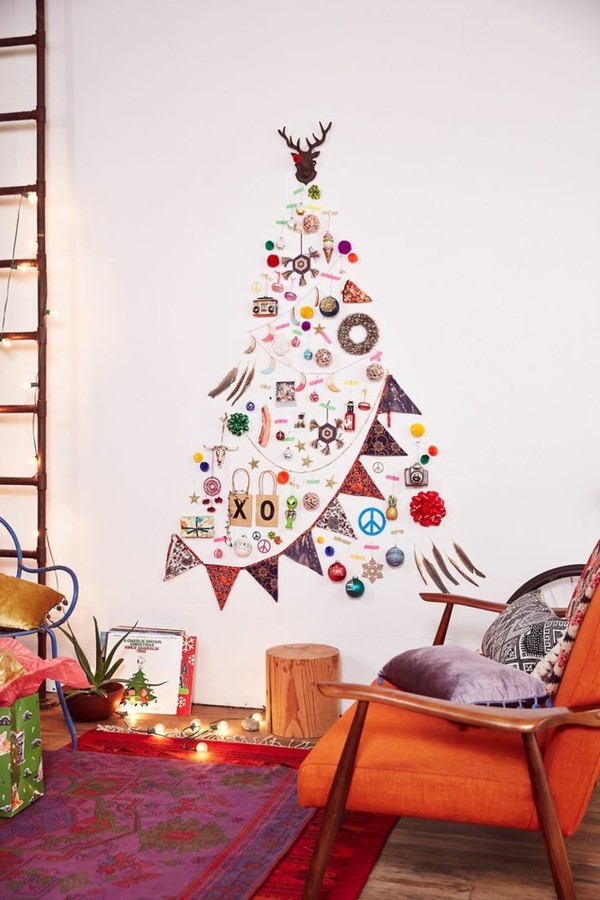 Árvore de Natal Diferente: +68 Ideias para Fazer uma Decoração