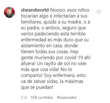 Comentários dos fãs de Shakira (Foto: Instagram)