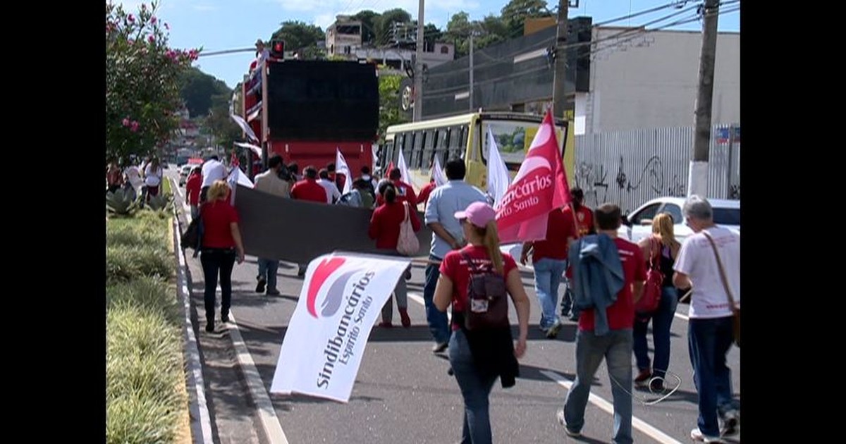 G1 Protesto De Sindicatos Para Trânsito Das Principais Vias Da Grande Vitória Notícias Em 5445