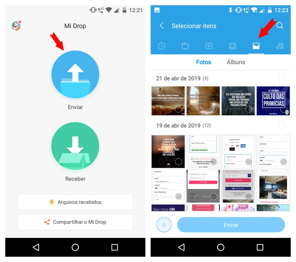 App Para Transferir Arquivo De Um Celular Para Outro Saiba Usar O Mi Drop Utilitarios Techtudo