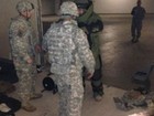 Soldado se fantasia de 'homem bomba' e gera alerta em base militar