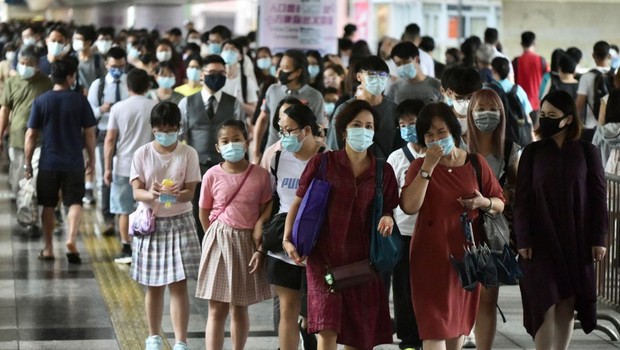 populacao em hong kong,  (Foto:  China News Service / Getty Images)