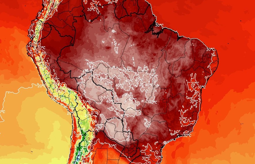 Calor 'extremo' no inverno atingirá vários estados do Brasil, aponta o MetSul