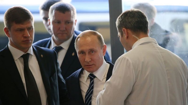 Guerra da Ucrânia: as medidas de segurança extremas para proteger Putin