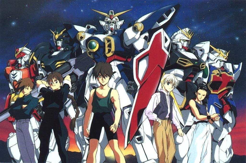 O anime Gundam Wing (Foto: Divulgação)