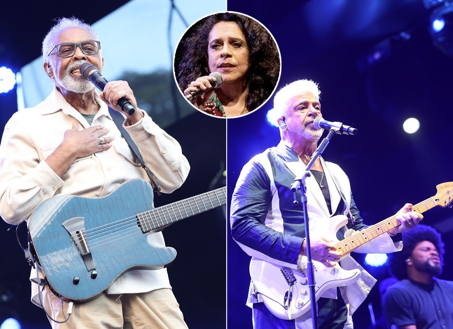 Gilberto Gil, Lulu Santos e outros artistas homenagearam Gal Costa em festival