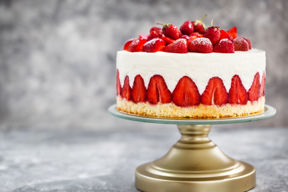 Fraisier Bolo Mousse De Morango Receitas Paranaenses Gshow