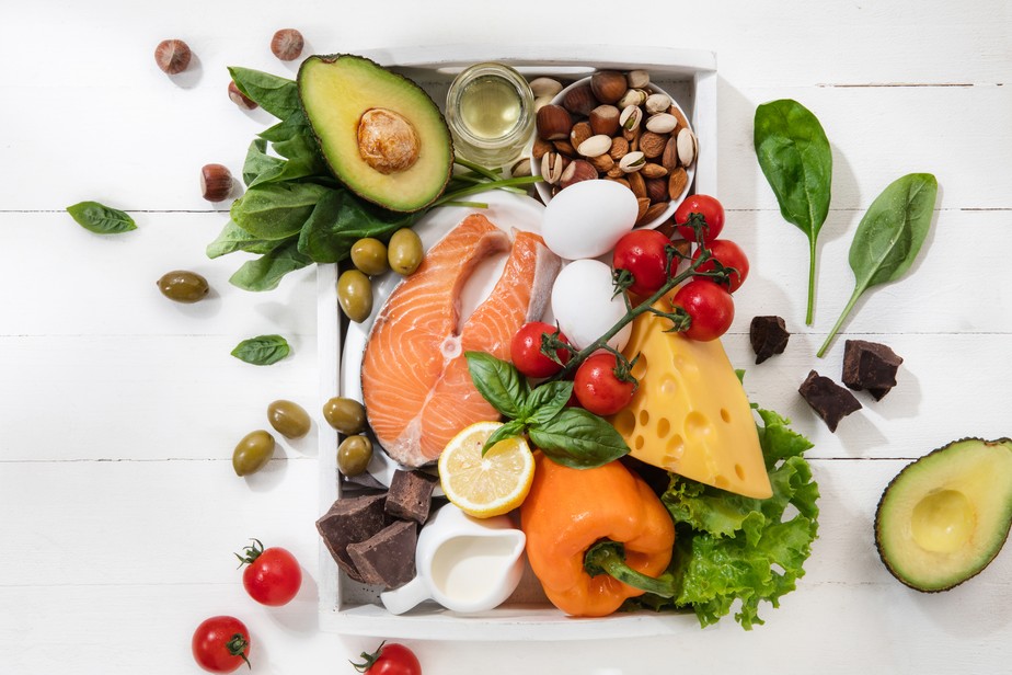 Alimentos ricos em gordura e pobres em carboidrato são a base da dieta cetogênica.