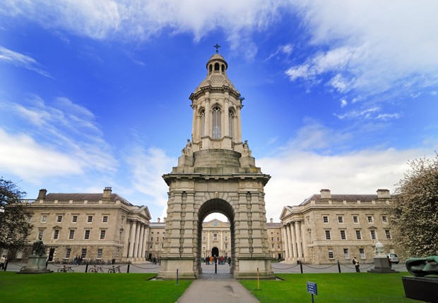 Trinity College Dublin na Irlanda (Foto: Divulgação)