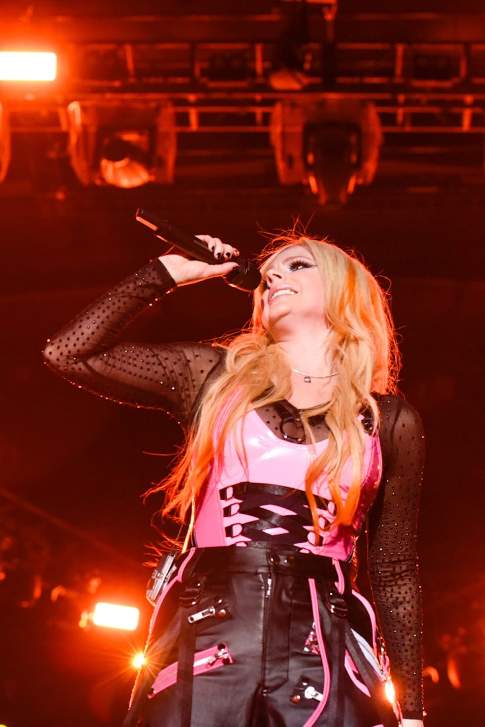 Avril Lavigne no Rock in Rio — Foto: Ellen Soares/gshow