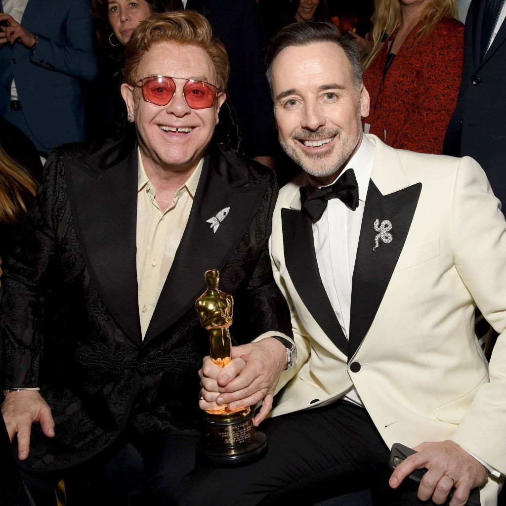 Elton John e David Furnish  (Foto: Getty Images)