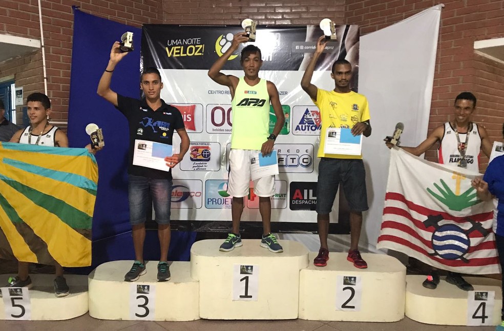 Justino Pedro da Silva conquistou o ouro na prova de 5 km (Foto: Marciano Barros)