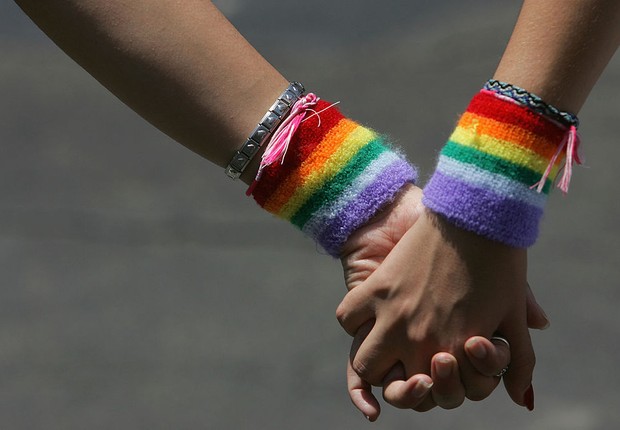 Parada gay, arco-íris (Foto: David Silverman/ Getty Images)